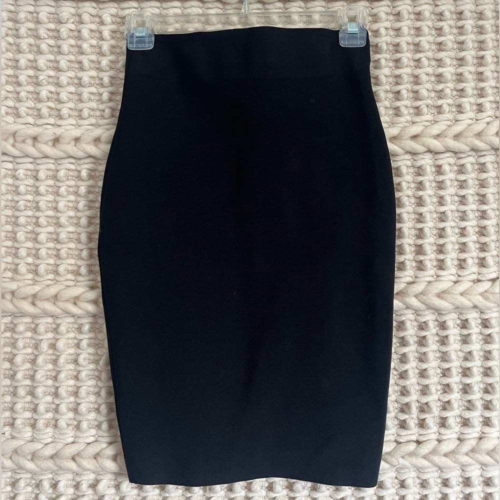 Shinestar Black Pencil Skirt Size Small